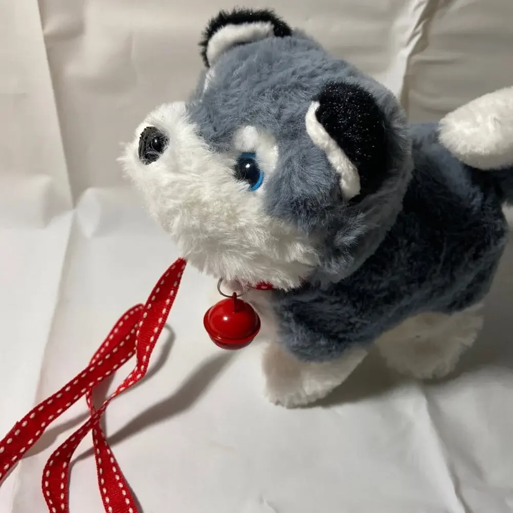 Walking talking toy dog